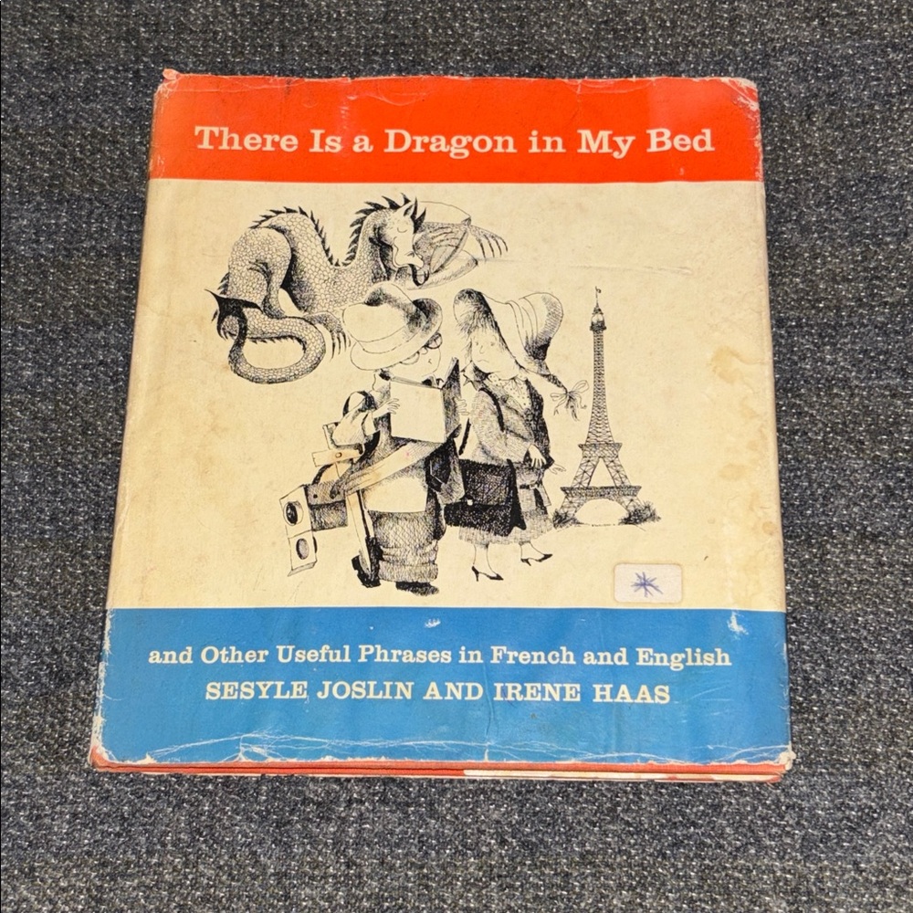 Classic 1960s There Is a Dragon in My Bed Book.